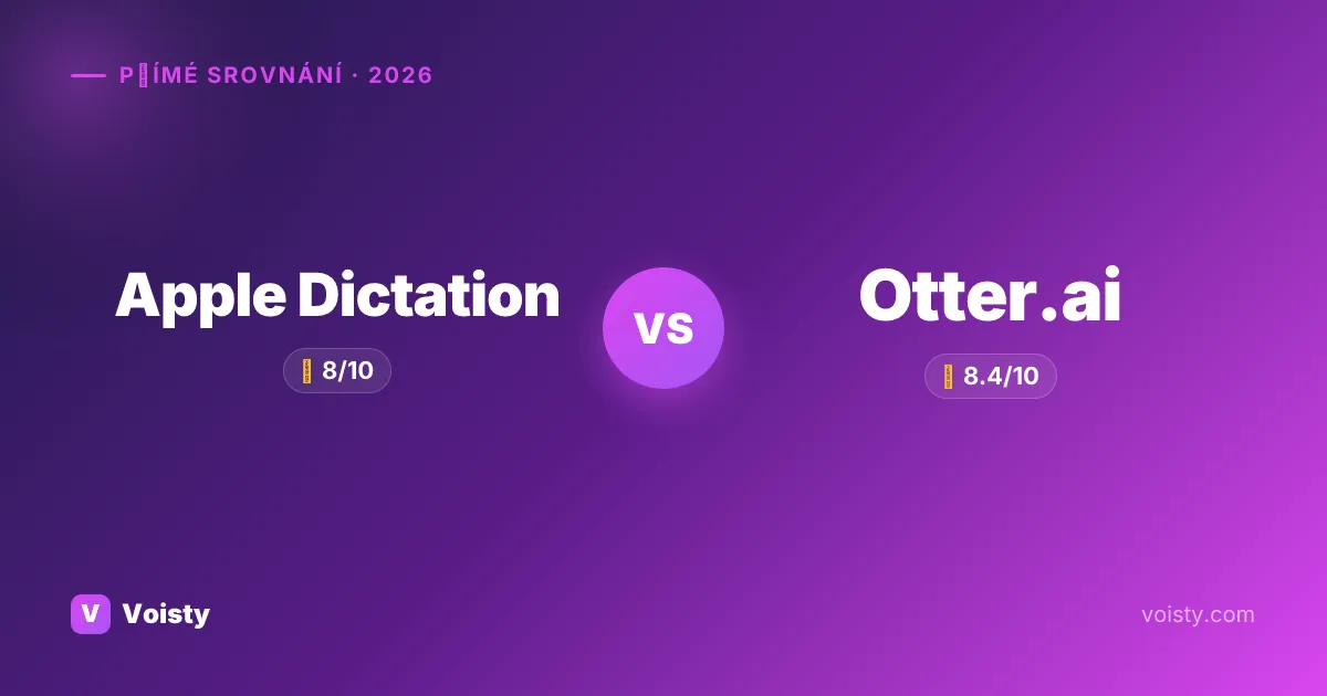 Apple Dictation vs Otter.ai