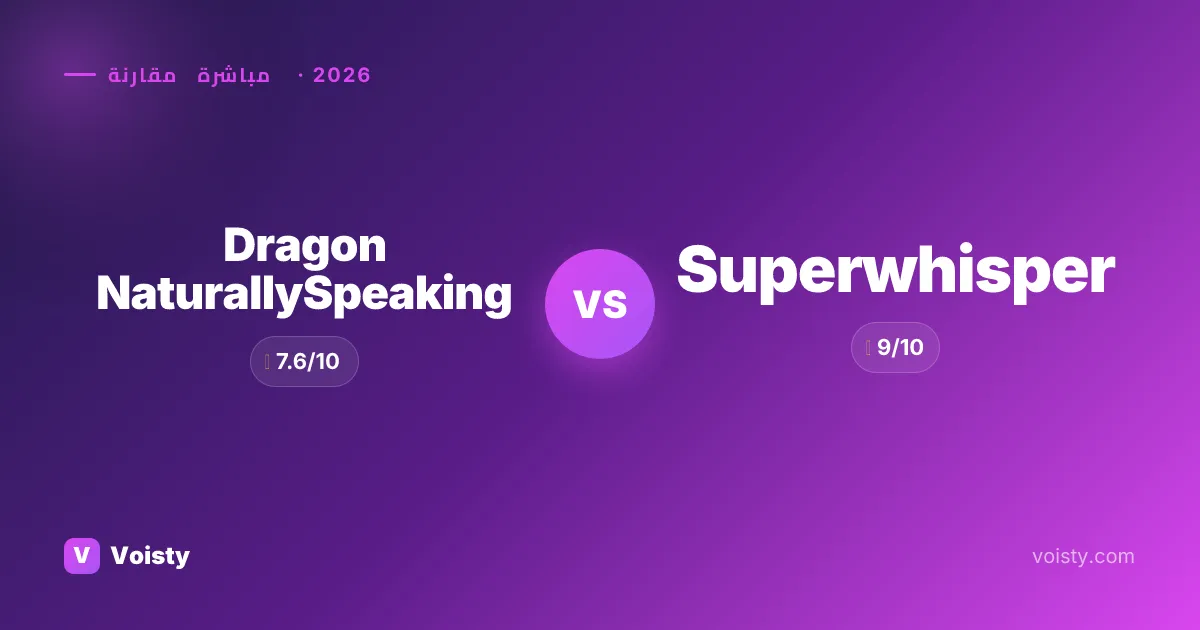 Dragon NaturallySpeaking vs Superwhisper