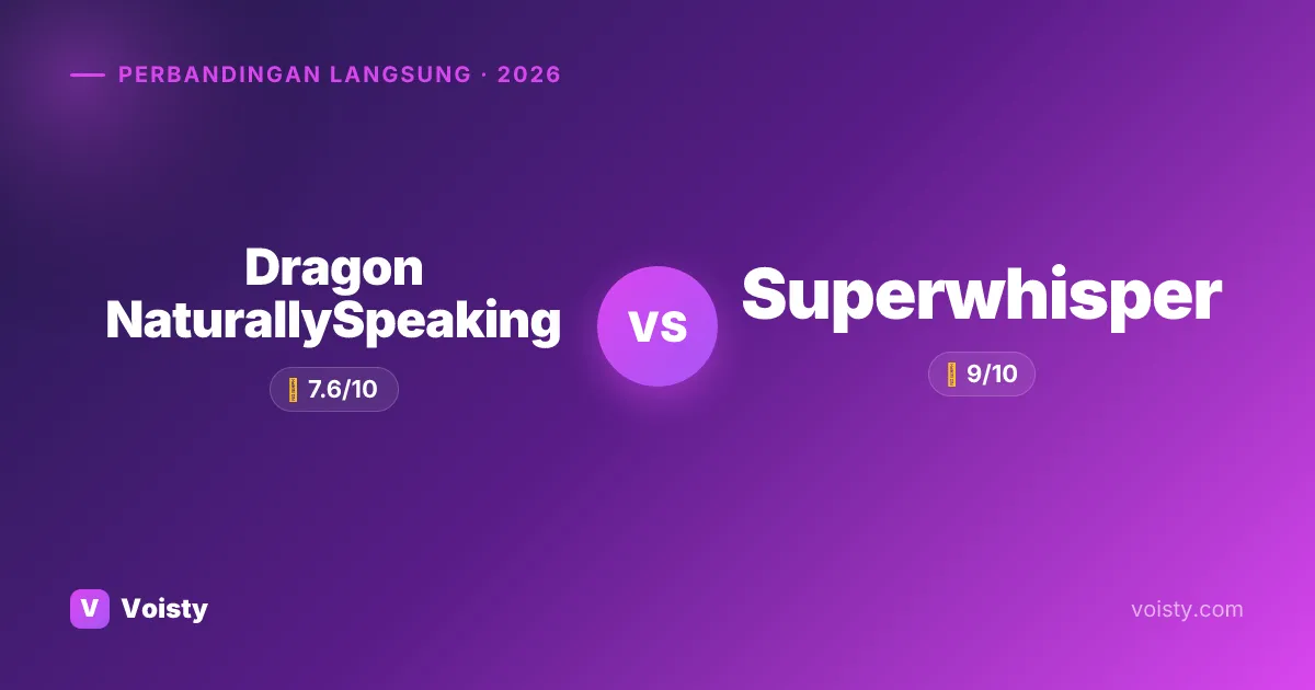 Dragon NaturallySpeaking vs Superwhisper