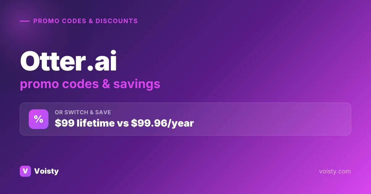 Otter.ai promo codes