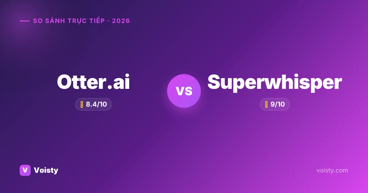 Otter.ai vs Superwhisper