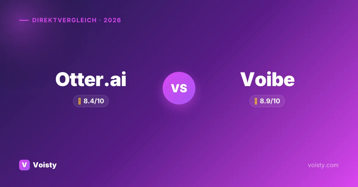 Otter.ai vs Voibe