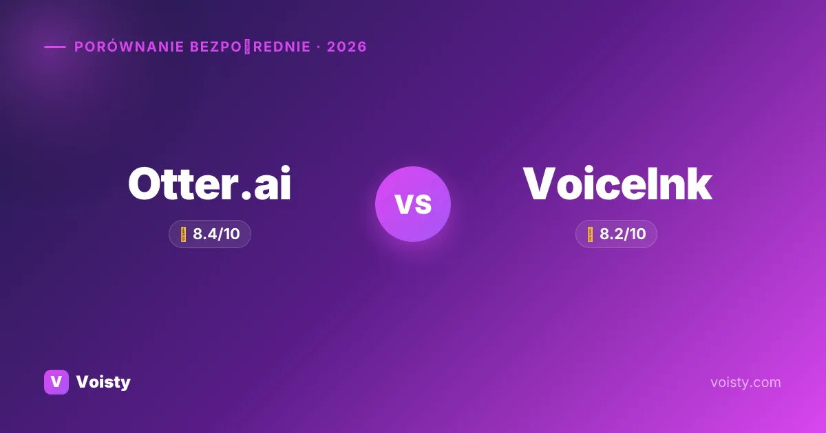 Otter.ai vs VoiceInk