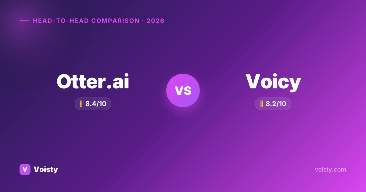 Otter.ai vs Voicy