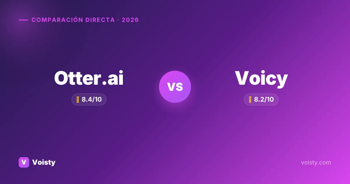 Otter.ai vs Voicy