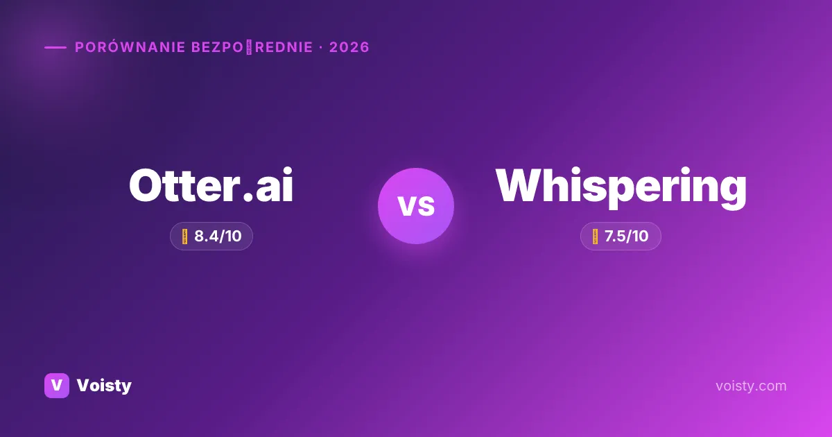 Otter.ai vs Whispering