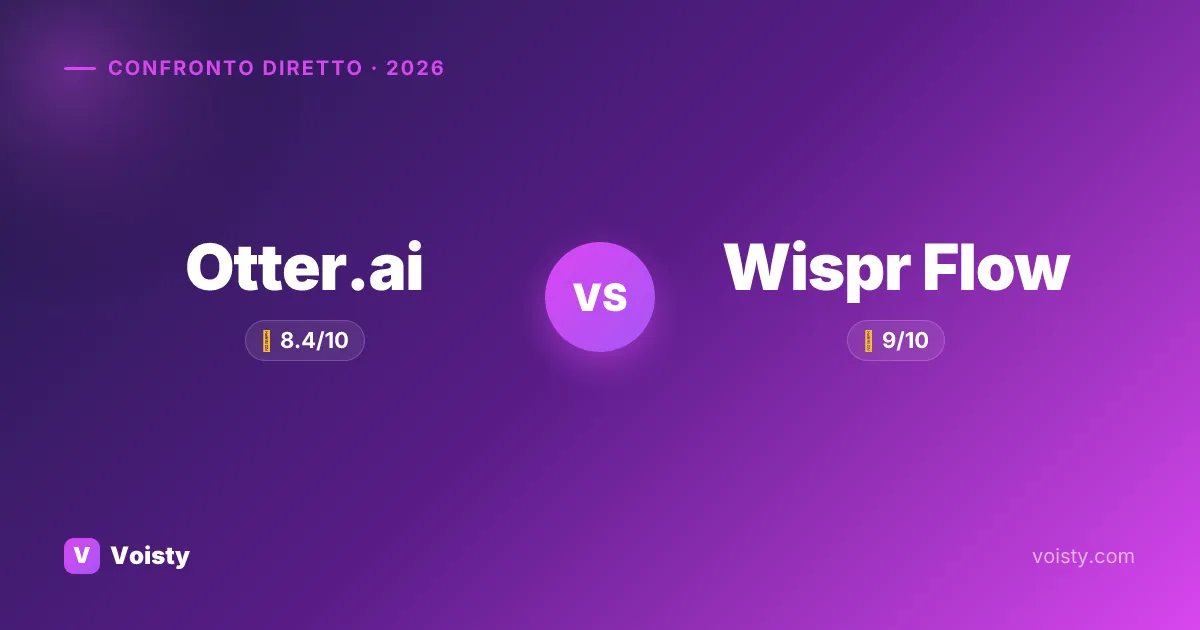 Otter.ai vs Wispr Flow