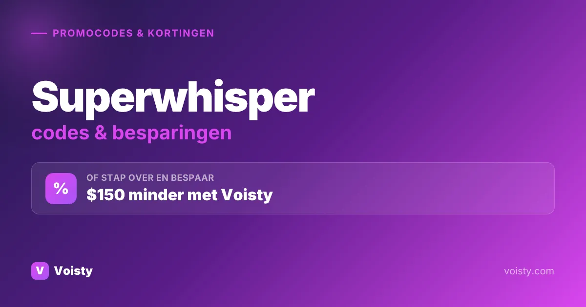 Superwhisper-promocodes