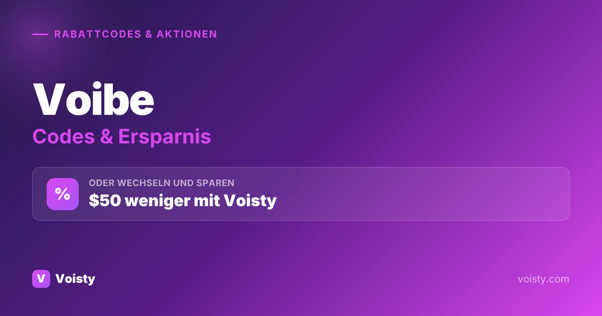 Voibe-Rabattcodes