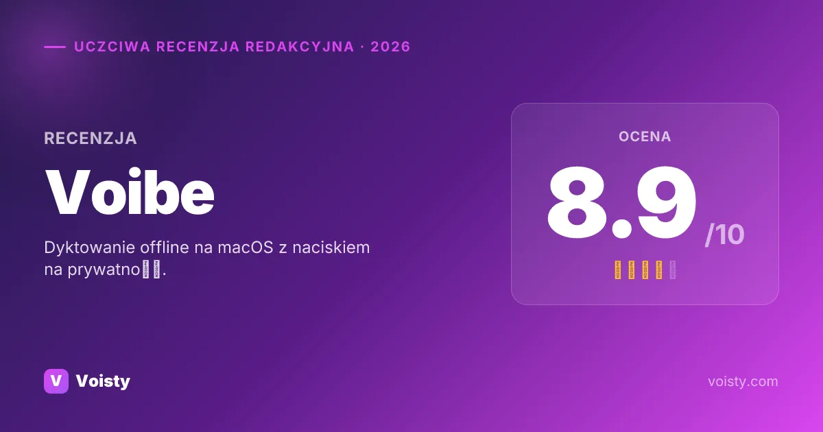 Uczciwa recenzja Voibe