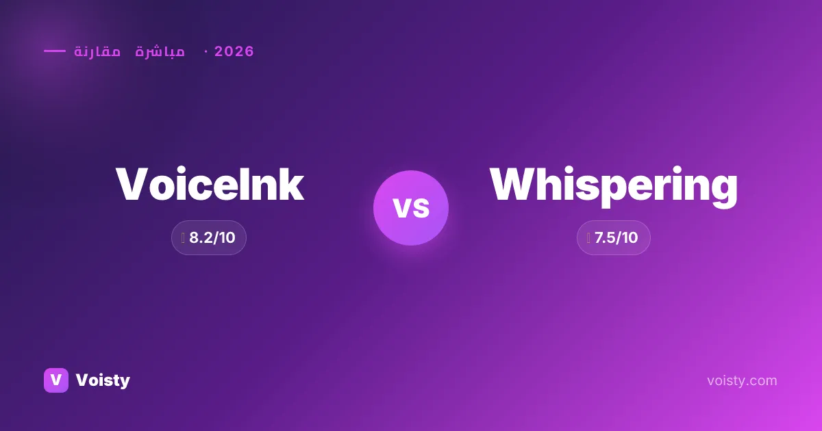 VoiceInk vs Whispering