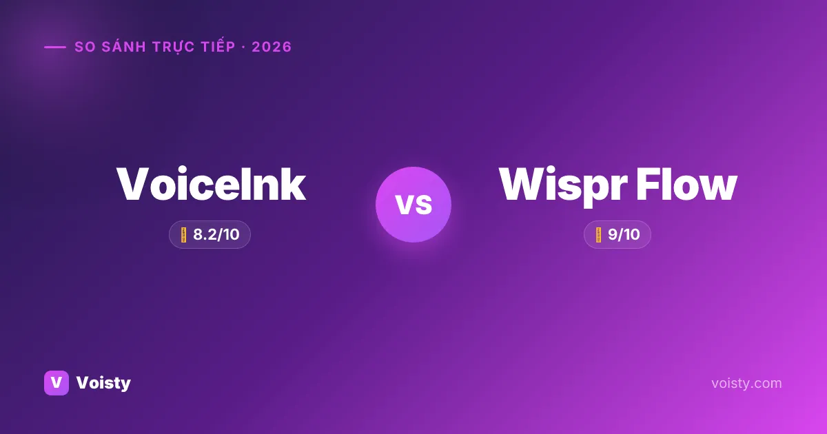VoiceInk vs Wispr Flow