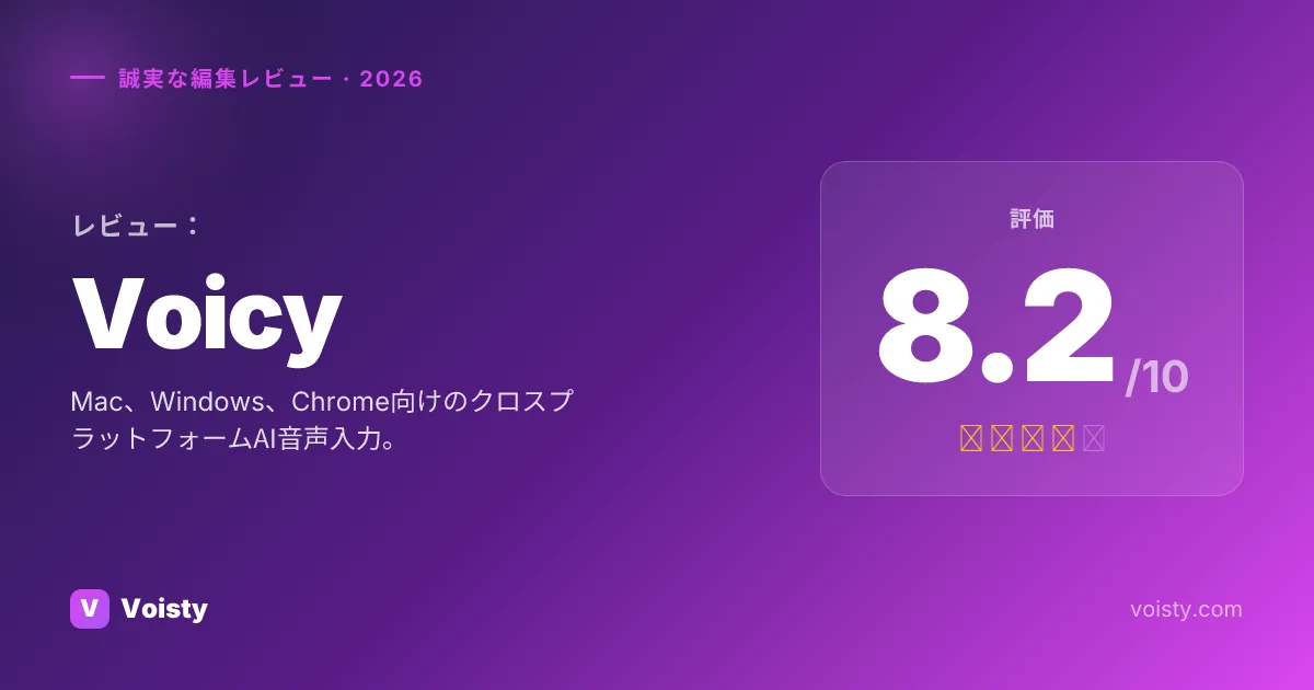 Voicyの公正なレビュー