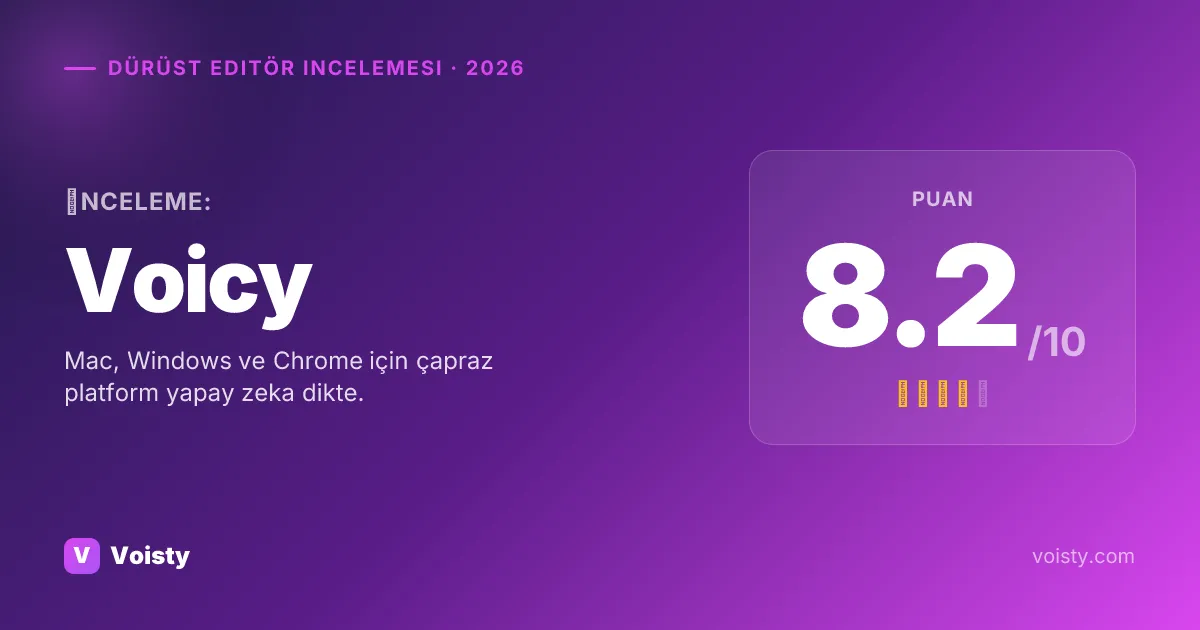Voicy dürüst inceleme