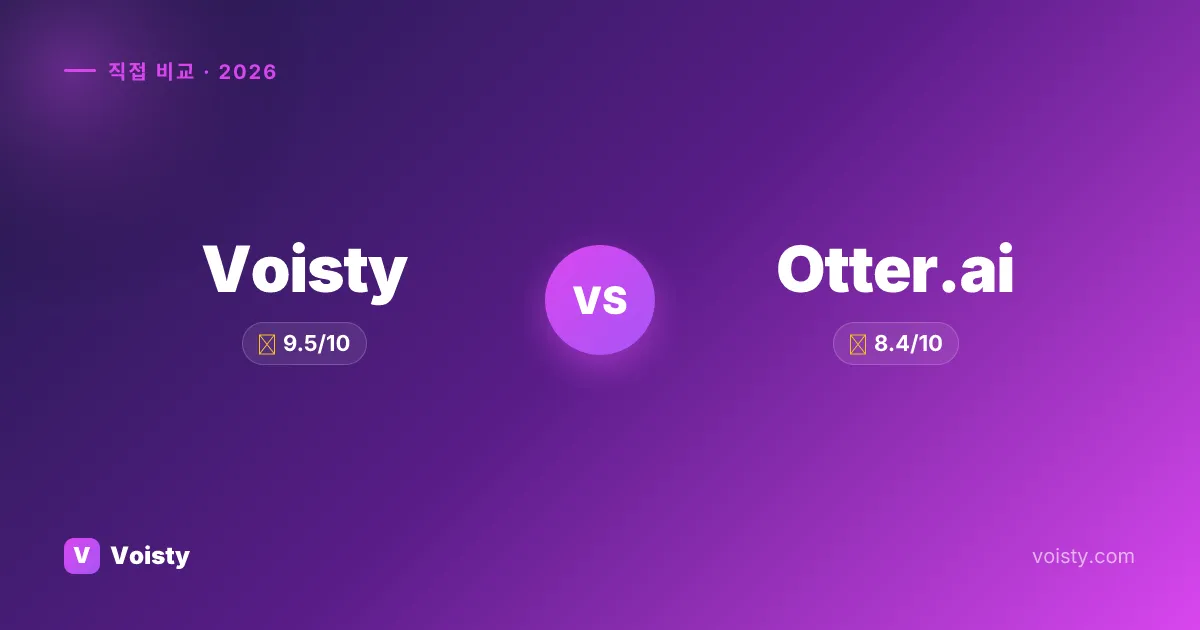 Voisty vs Otter.ai