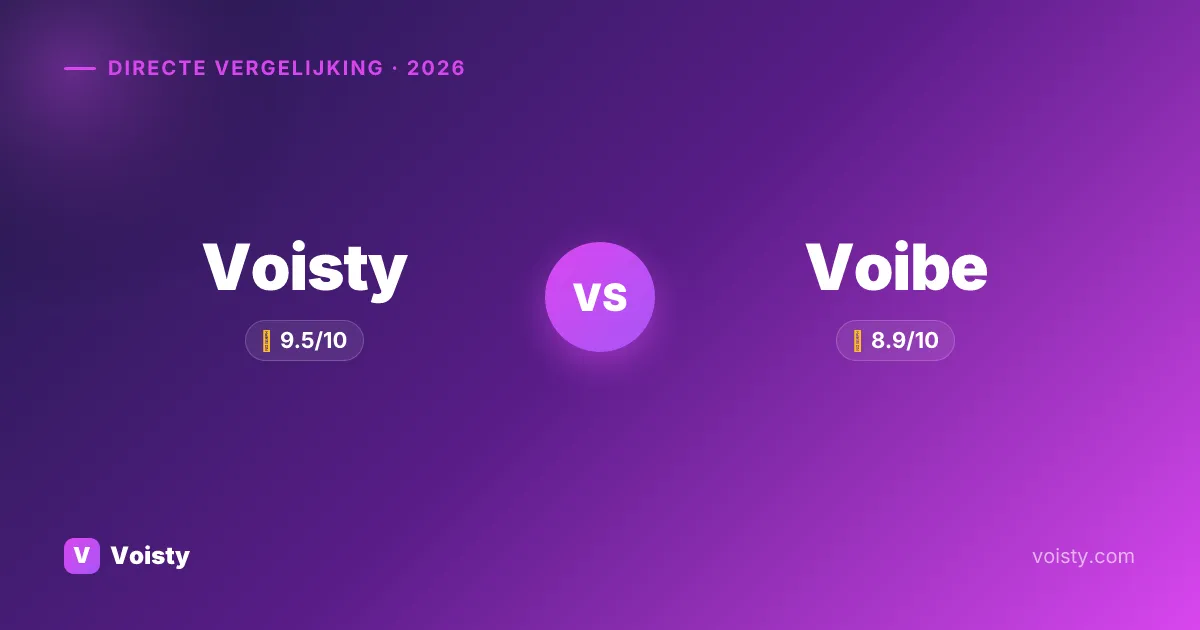 Voisty vs Voibe