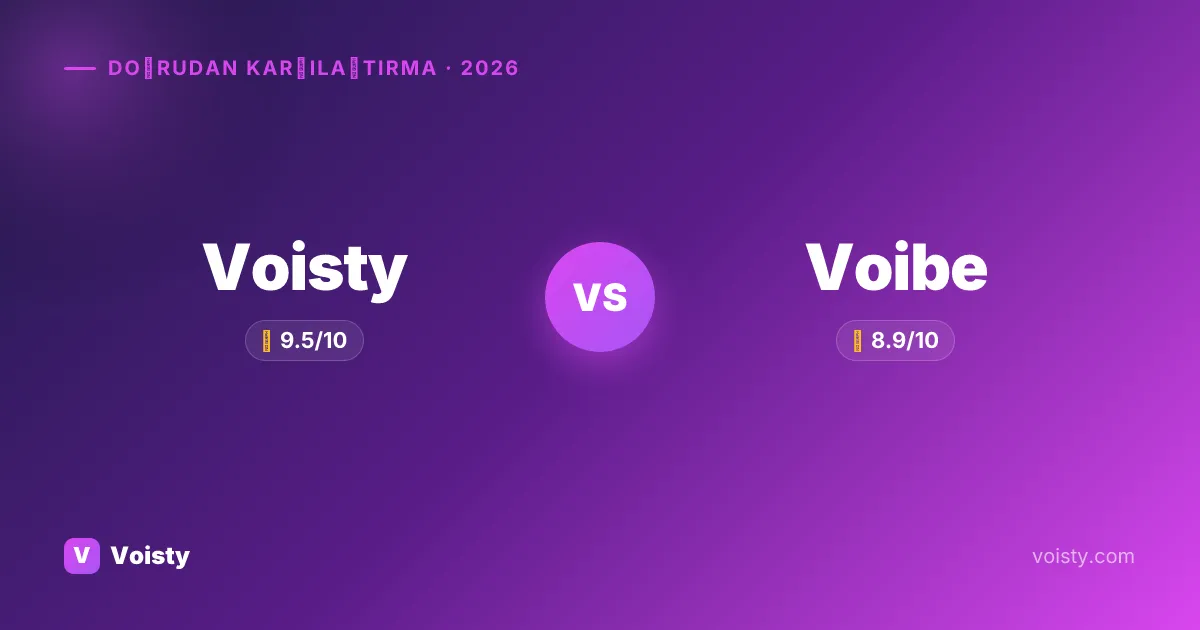 Voisty vs Voibe