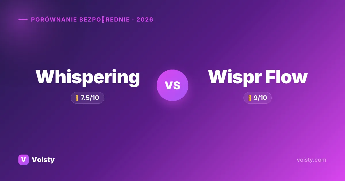Whispering vs Wispr Flow