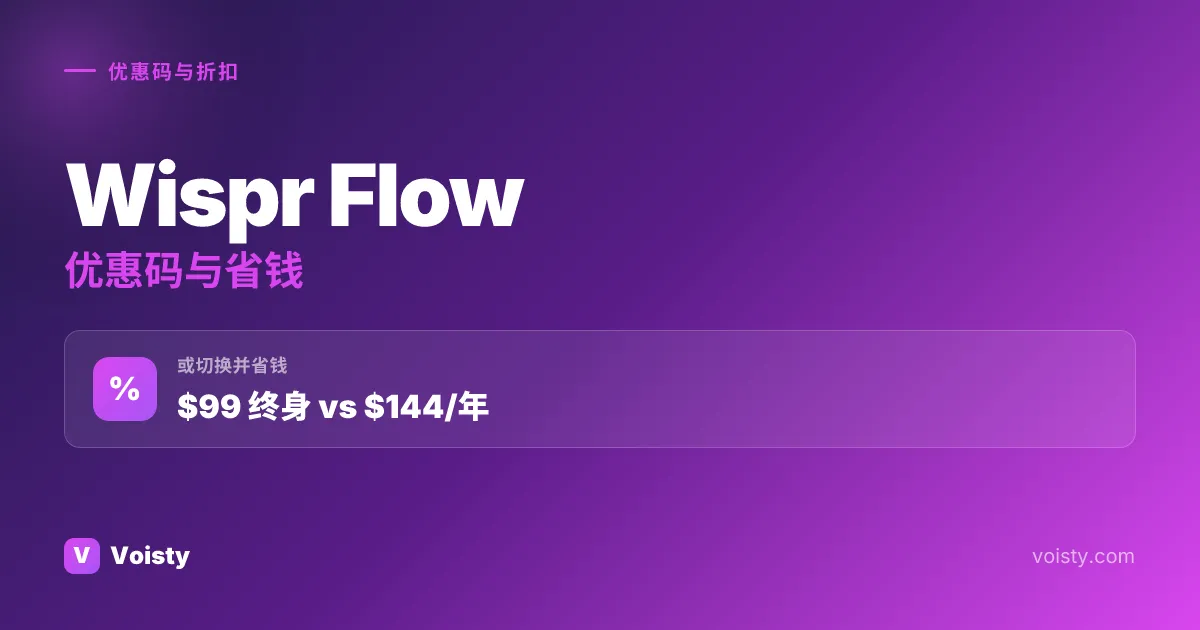 Wispr Flow 促销代码